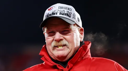 Andy Reid head coach of the Kansas City Chiefs