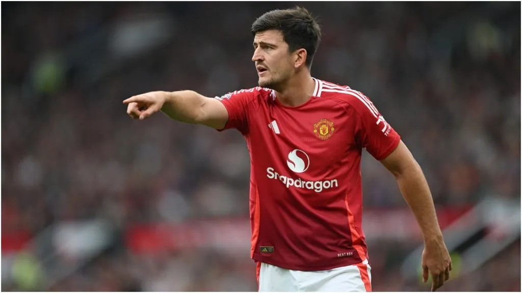 Harry Maguire of Manchester United – Michael Regan/Getty Images