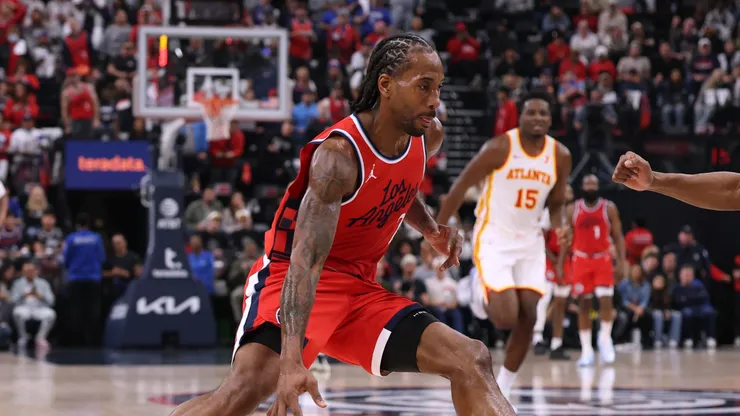 Kawhi Leonard #2 of the LA Clippers.