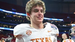Arch Manning at Mercedes-Benz Stadium on January 01, 2025 in Atlanta, Georgia.