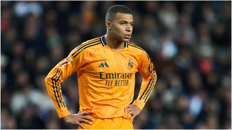 Kylian Mbappe of Real Madrid