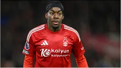 Anthony Elanga of Forest