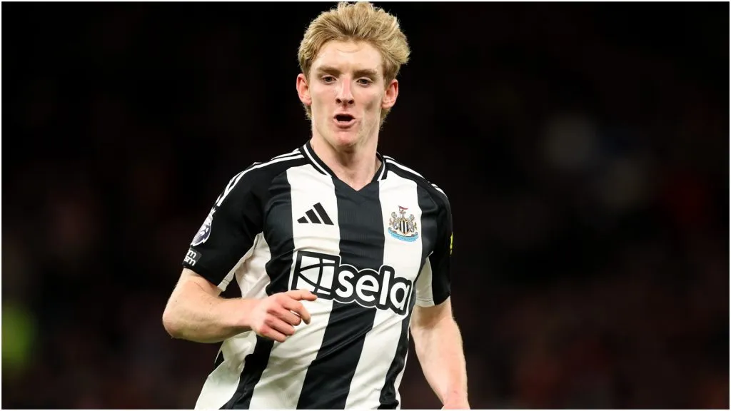 Anthony Gordon of Newcastle – Carl Recine/Getty Images