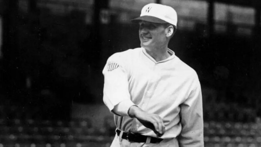 Walter Johnson (Source: @MLB)