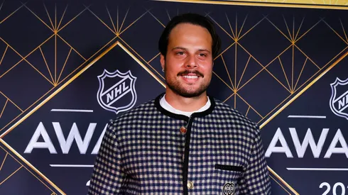 Auston Matthews of the Toronto Maple Leafs arrives prior to the 2024 NHL Awards at BleauLive Theater at Fontainebleau Las Vegas on June 27, 2024 in Las Vegas, Nevada.