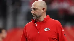 Matt Nagy is out of contract with the Chiefs.