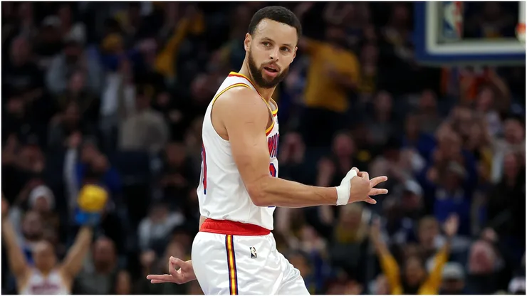 Stephen Curry of the Golden State Warriors