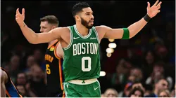 Jayson Tatum of the Boston Celtics