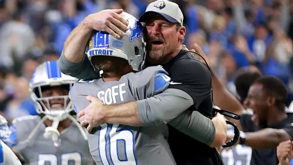Dan Campbell Jared Goff Detroit Lions