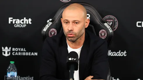 Inter Miami head coach Javier Mascherano.