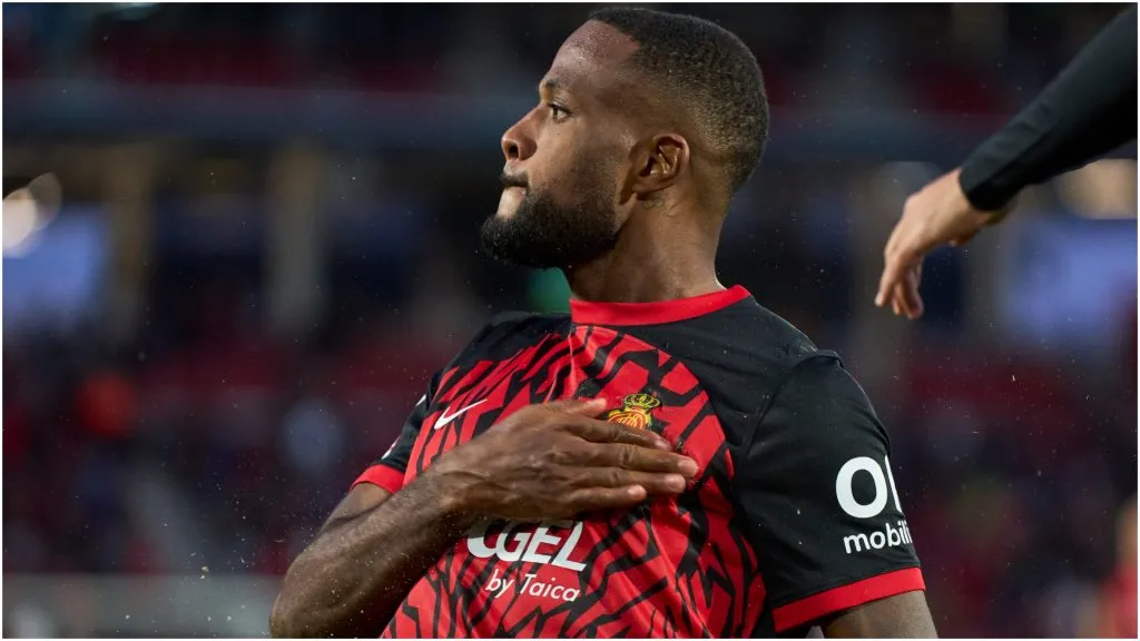 Cyle Larin of RCD Mallorca – Rafa Babot/Getty Images