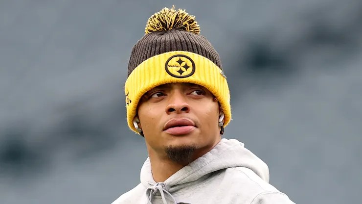 Justin Fields quarterback of the New York Jets