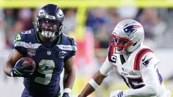 Seahawks RB Kenneth Walker III during Super Bowl LX.