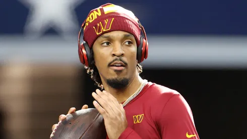 Jayden Daniels, quarterback for the Washington Commanders