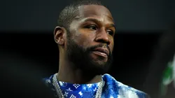 Floyd Mayweather attends a game between the Kansas City Chiefs and Las Vegas Raiders at Allegiant Stadium on January 07, 2023 in Las Vegas, Nevada.
