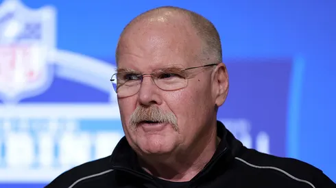 Andy Reid head coach of the Kansas City Chiefs