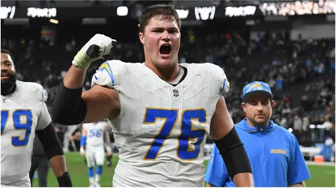 Joe Alt of the Los Angeles Chargers