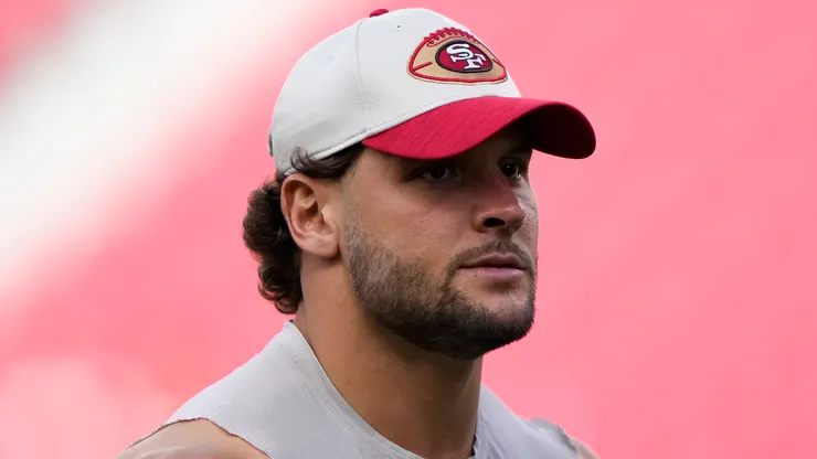 Nick Bosa #97 of the San Francisco 49ers.