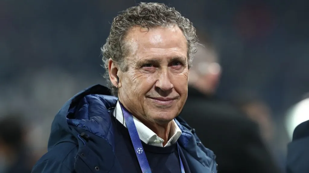 Jorge Valdano, Argentinian former soccer player and manager, and current broadcast commentator.