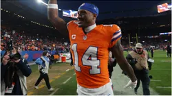 Courtland Sutton of the Denver Broncos