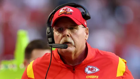 Andy Reid head coach of the Kansas City Chiefs.