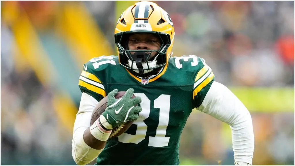 Emanuel Wilson of the Green Bay Packers – Patrick McDermott/Getty Images