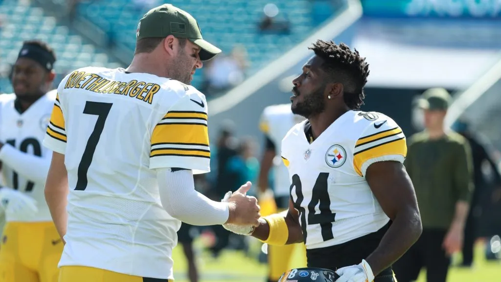 Antonio Brown Ben Roethlisberger