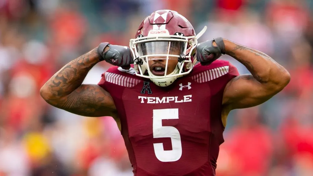 Shaun Bradley celebrating