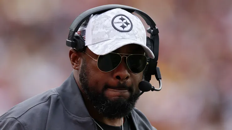 Mike Tomlin head coach of the Pittsburgh Steelers