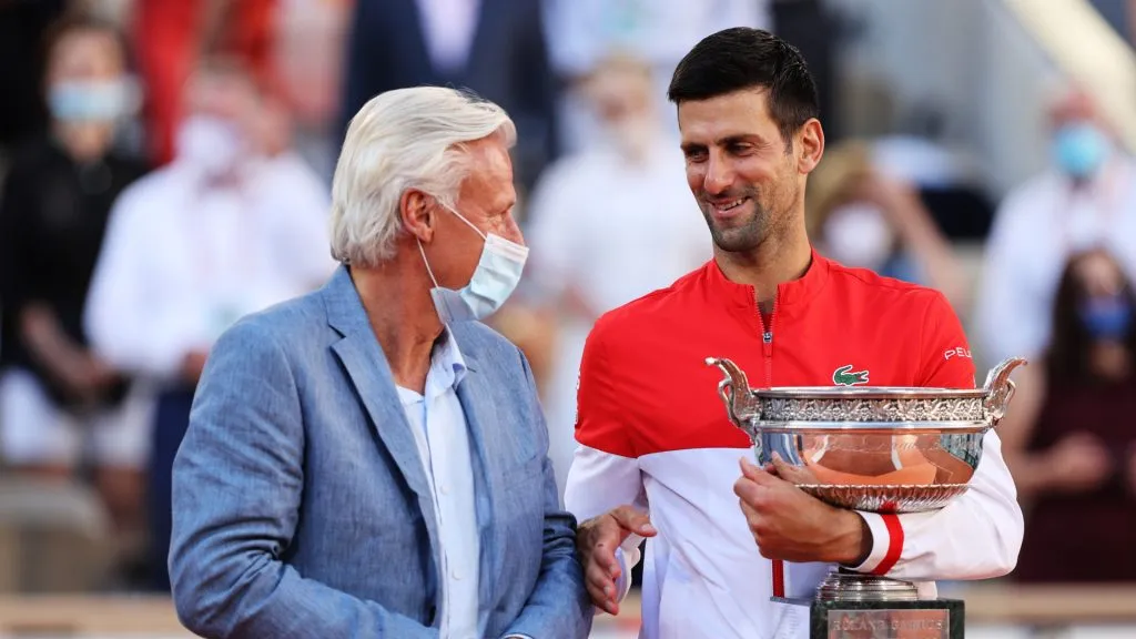 Borg says Djokovic is the best tennis player in history (Clive Brunskill/Getty Images)