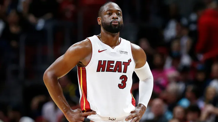 Dwyane Wade #3 of the Miami Heat