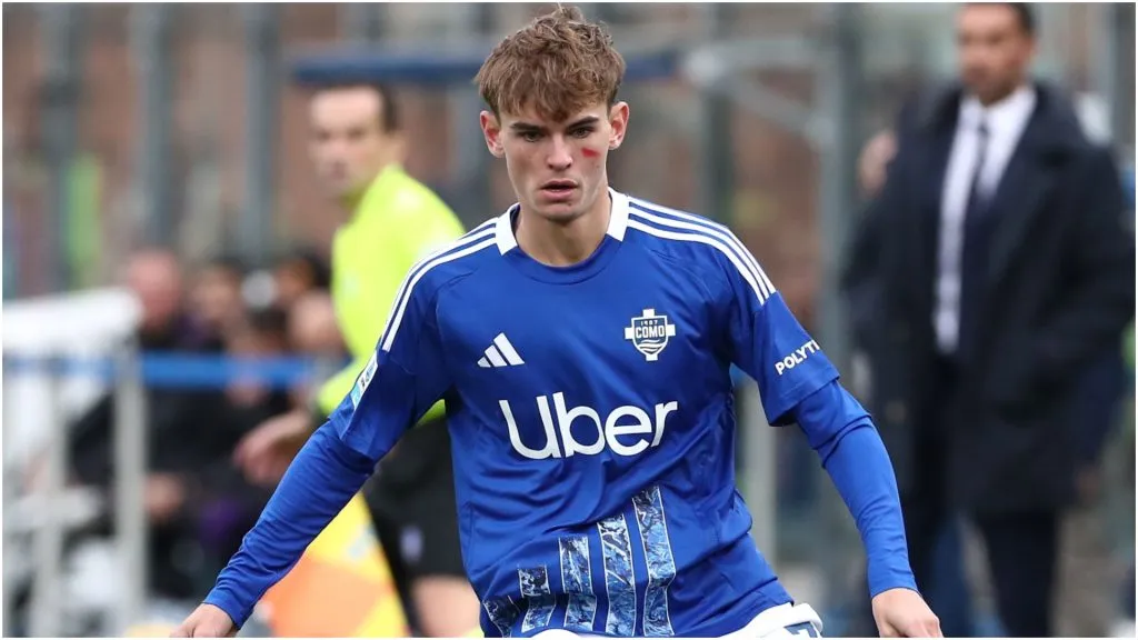 Nico Paz of Como 1907 – Marco Luzzani/Getty Images