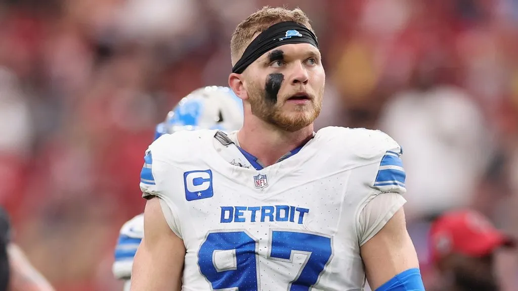 Aidan Hutchinson, the defensive end of the Lions