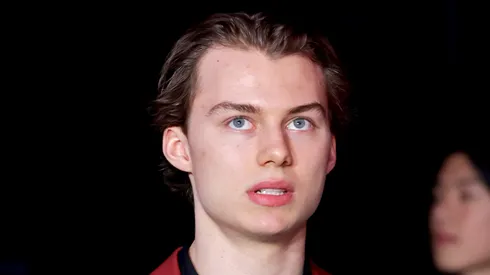 Connor Bedard during the 2024 NHL Draft