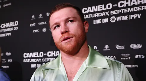 Canelo Alvarez has his next opponent in the ring in mind.