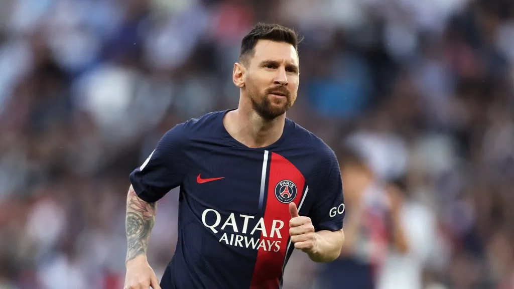 lionel messi from PSG