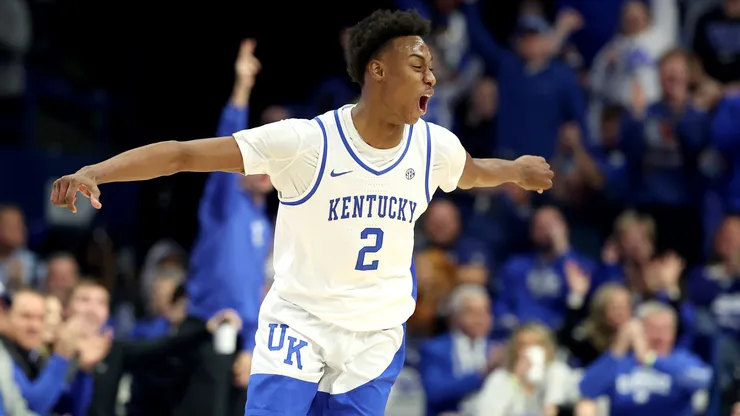 Jaxson Robinson #2 of the Kentucky Wildcats