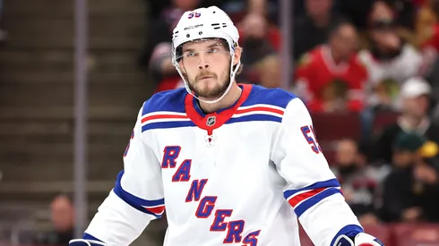 Ryan Lindgren of the New York Rangers