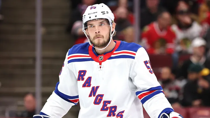 Ryan Lindgren of the New York Rangers