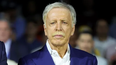 Stan Kroenke is seen prior to Game Five of the Western Conference Second Round Playoffs against the Minnesota Timberwolves at Ball Arena on May 14, 2024.