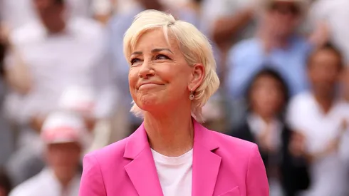 Chris Evert attends the 2023 French Open Women's Singles Final