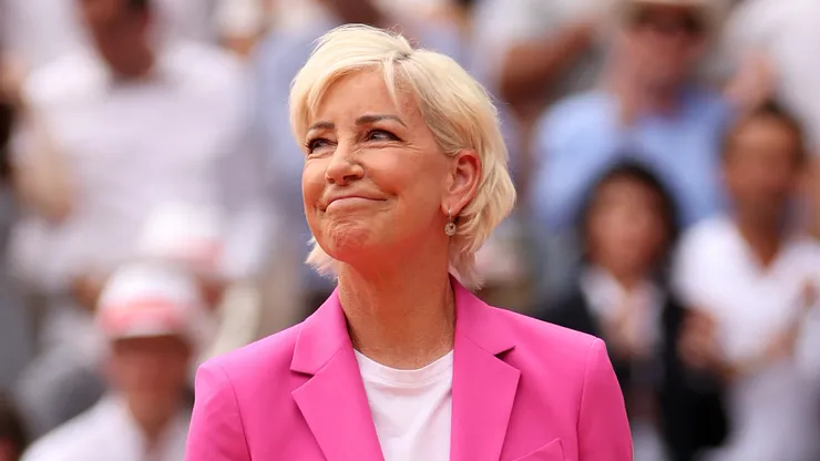 Chris Evert attends the 2023 French Open Women's Singles Final