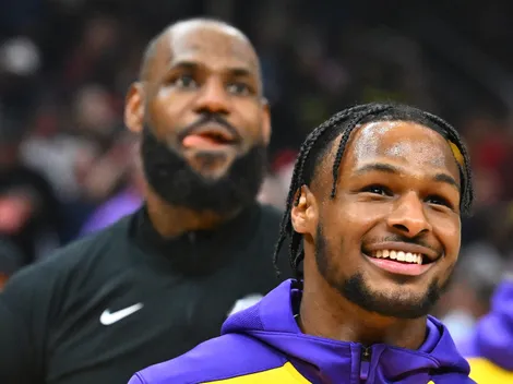 Dorian Finney-Smith reflects on LeBron James' special moment with son Bronny