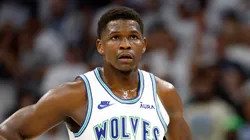 Anthony Edwards #5 of the Minnesota Timberwolves