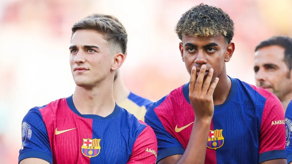 Gavi and Lamine Yamal, Barcelona stars.