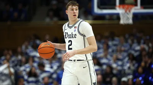 Cooper Flagg #2 of the Duke Blue Devils