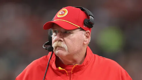 Andy Reid head coach of the Kansas City Chiefs