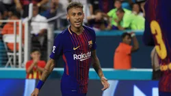 Neymar #11 of Barcelona reacts in the second half against Real Madrid during their International Champions Cup 2017 match at Hard Rock Stadium on July 29, 2017 in Miami Gardens, Florida.