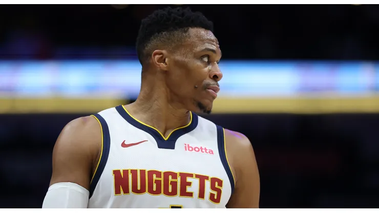 Russell Westbrook played for the Denver Nuggets last season.