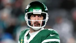 Aaron Rodgers, quarterback for the New York Jets